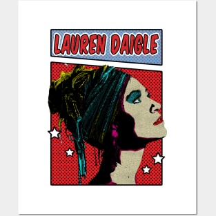 Lauren Daigle Pop Art Comic Style Posters and Art